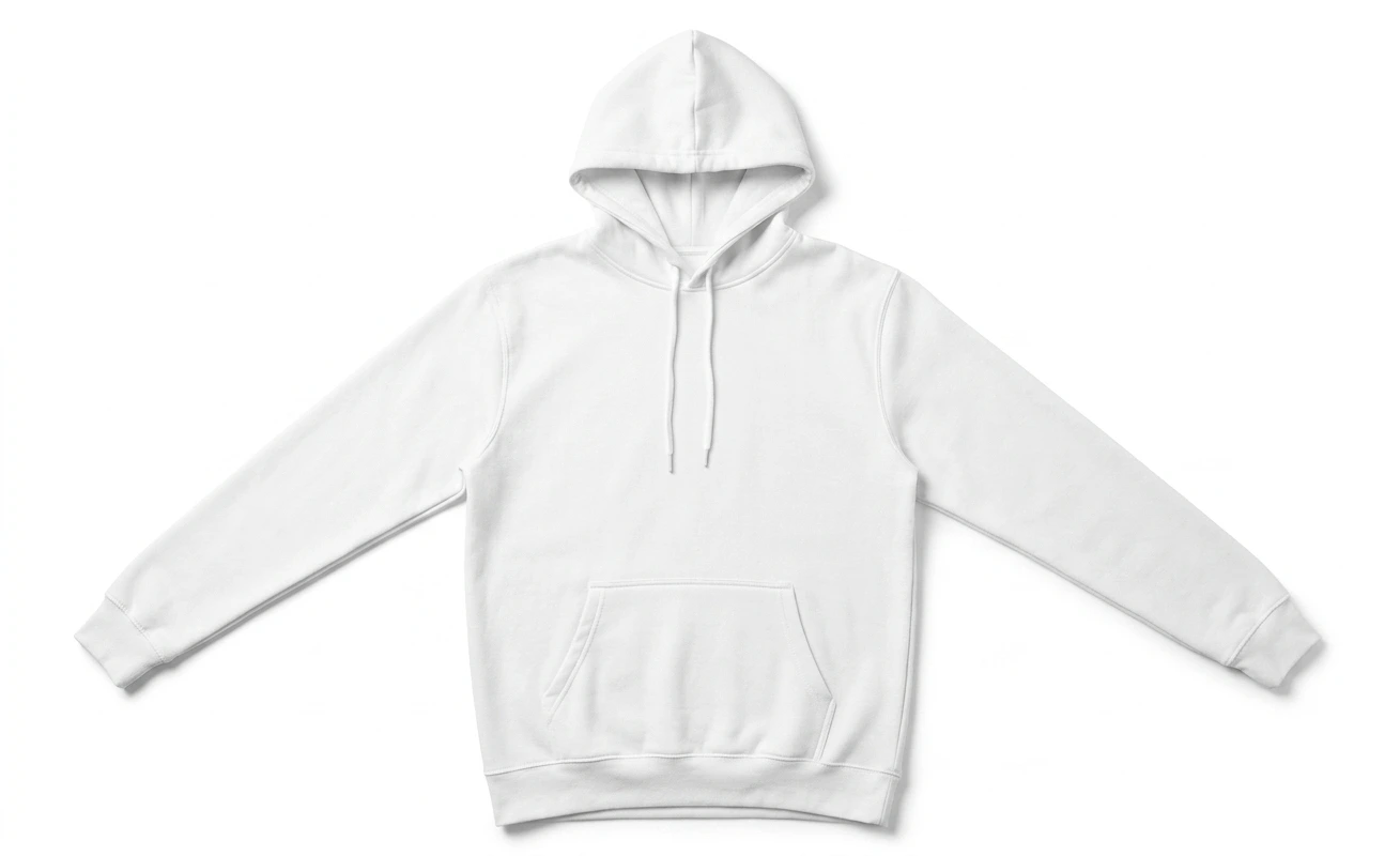 White Standard Hoodie  