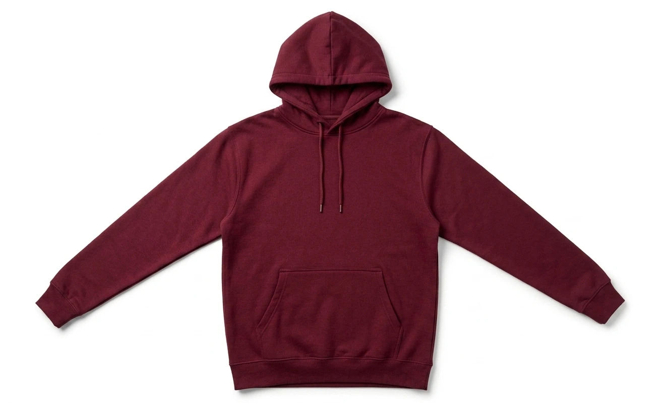 Burgundy Standard Hoodie  
