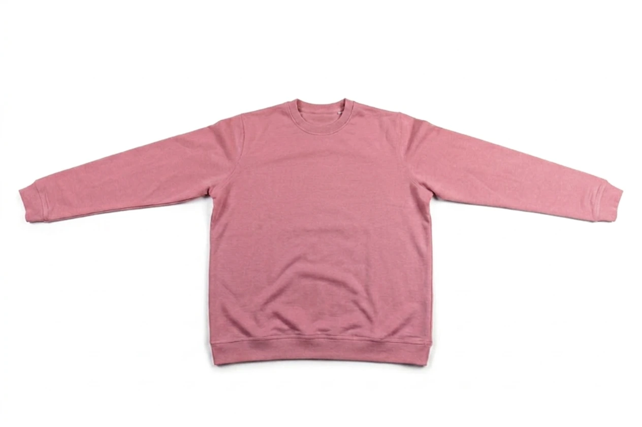 Dusty Rose Crewneck Sweater